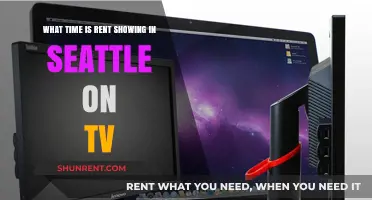Rent TV Showtimes in Seattle: When and Where to Watch