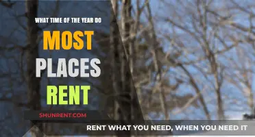 Peak Rental Seasons: When Most Places Are Up for Lease
