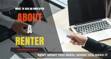 Key Questions to Ask Employers When Verifying a Renter's Background
