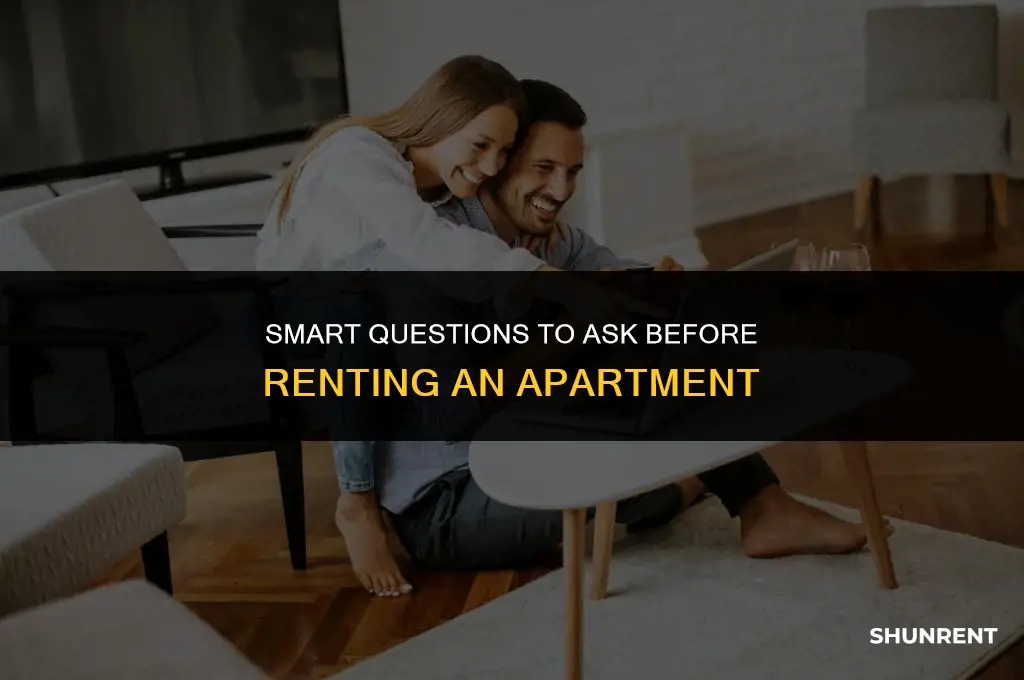 what to ask when rent and apartmemt
