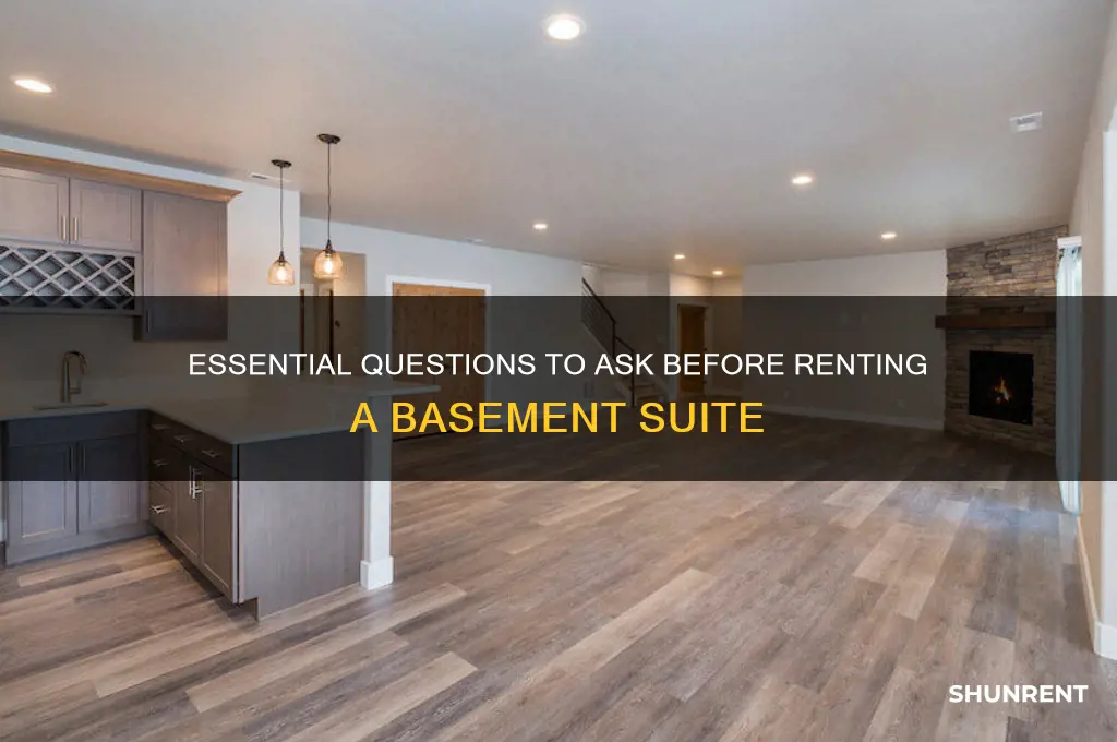 what to ask when renting a basement suite