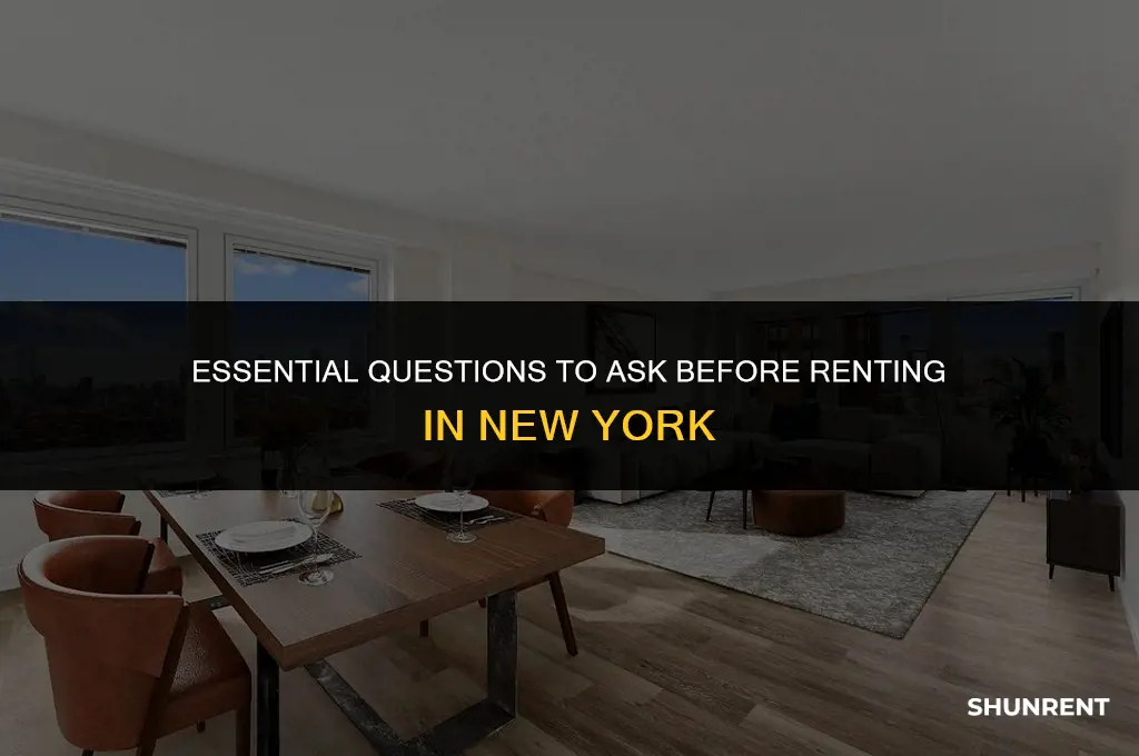 what to ask when renting in ny