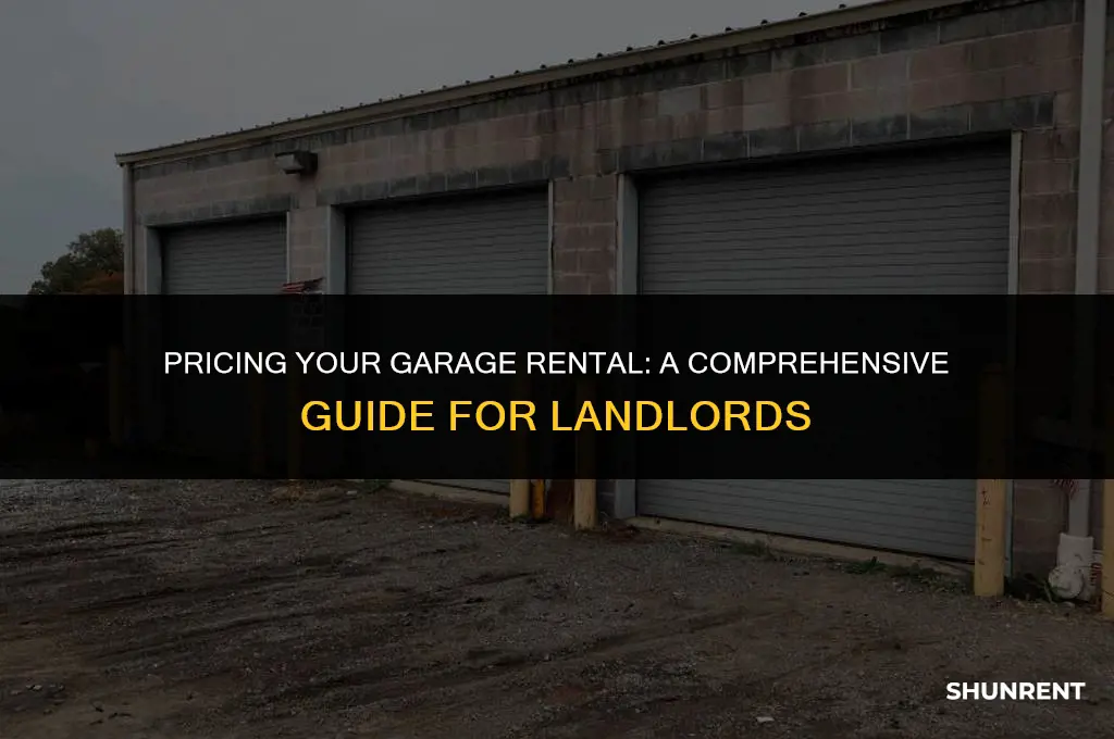 what to charge to rent a grage