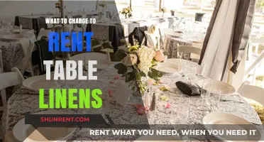 Pricing Guide: How Much to Charge for Renting Table Linens