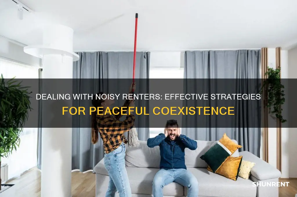what to do about noisy neighbours who rent