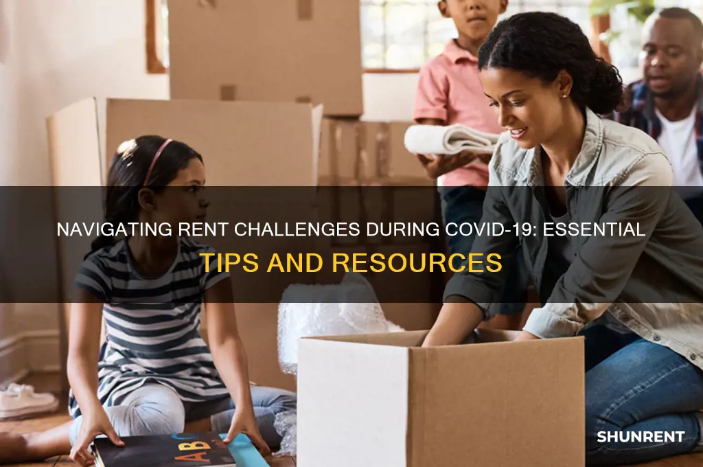 what to do about rent during covid 19