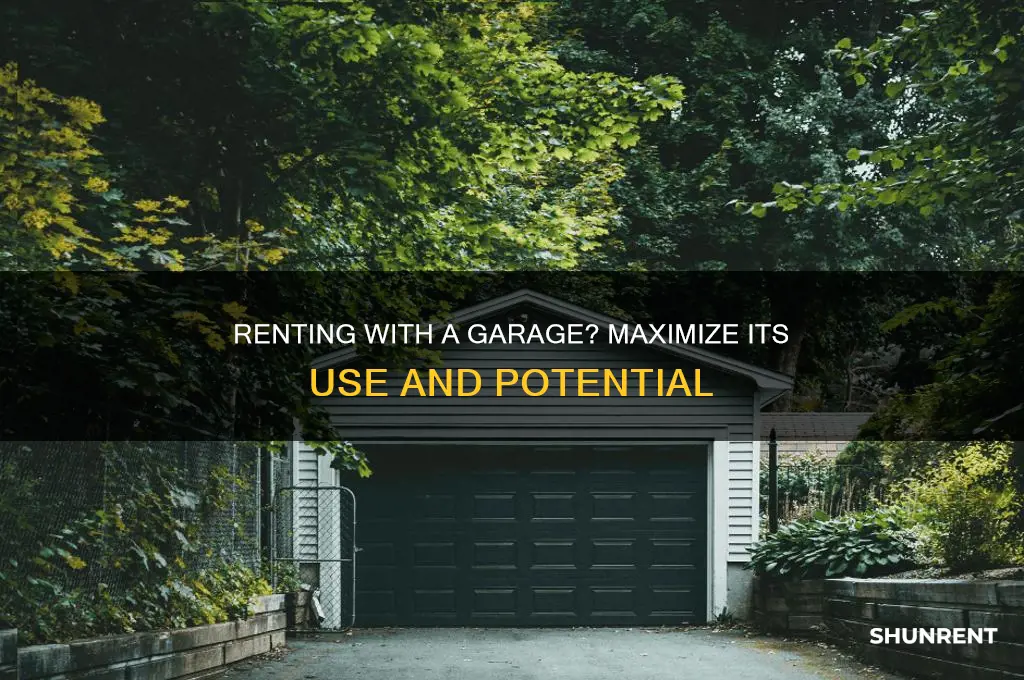what to do for a garage if i rent