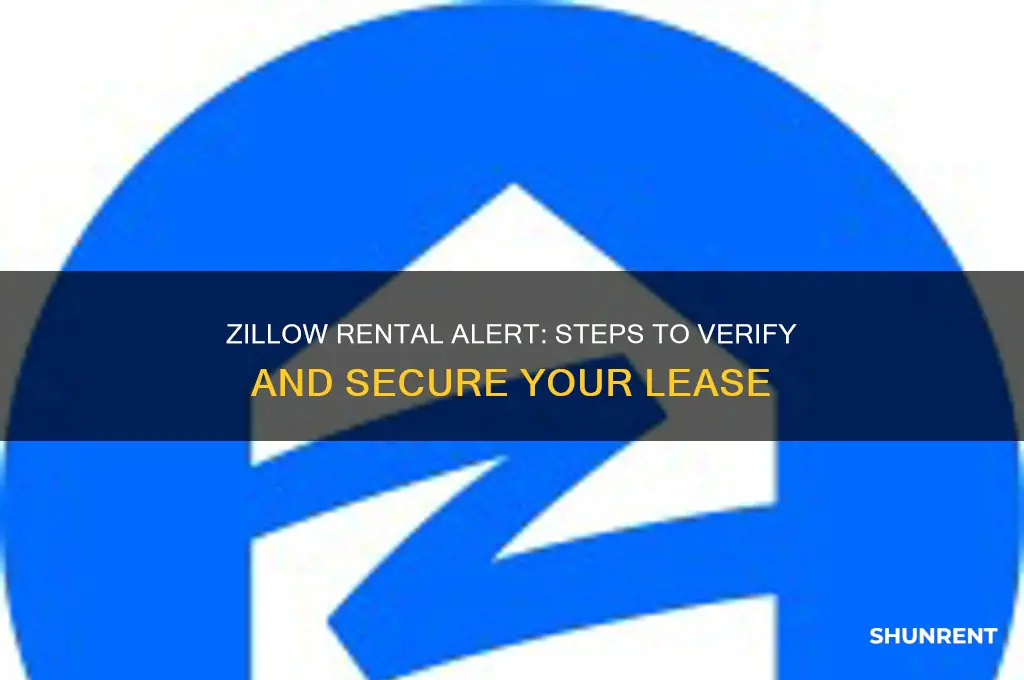 what to do if propery on zillow says for rent