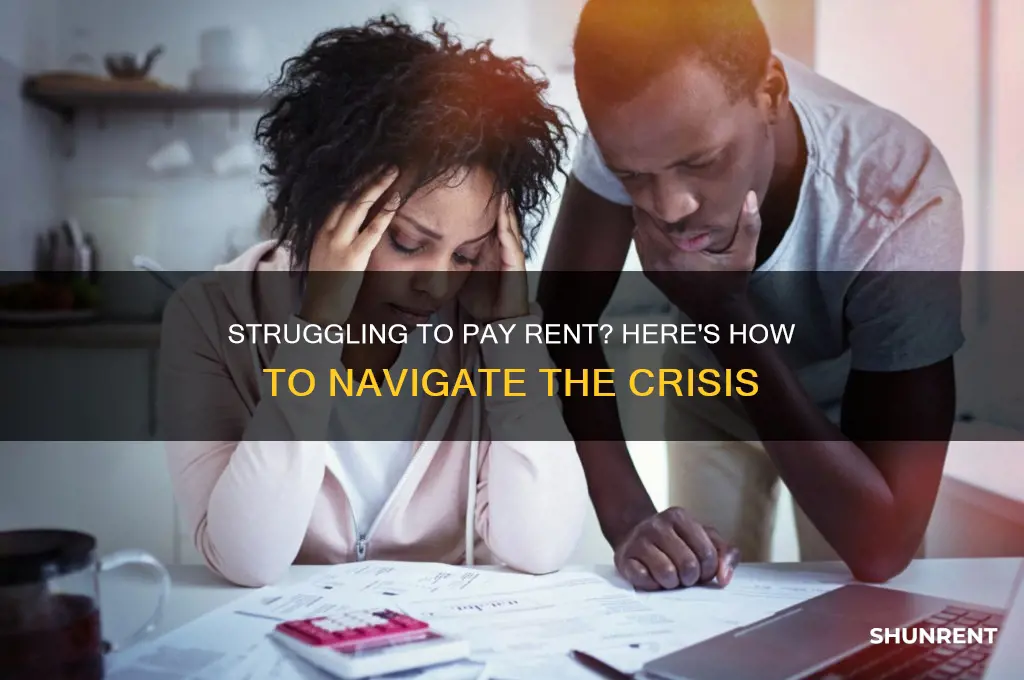 what to do if you cant make rent next month