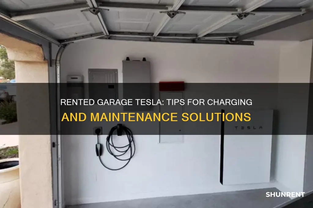 what to do if you have a rented garage tesla