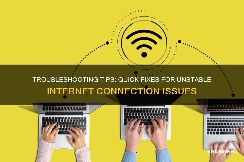 what to do if your internet connection isn