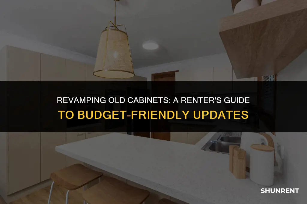 what to do to old cabinets renting