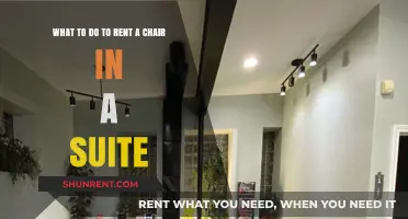 Renting a Chair in a Suite: Essential Steps for Success