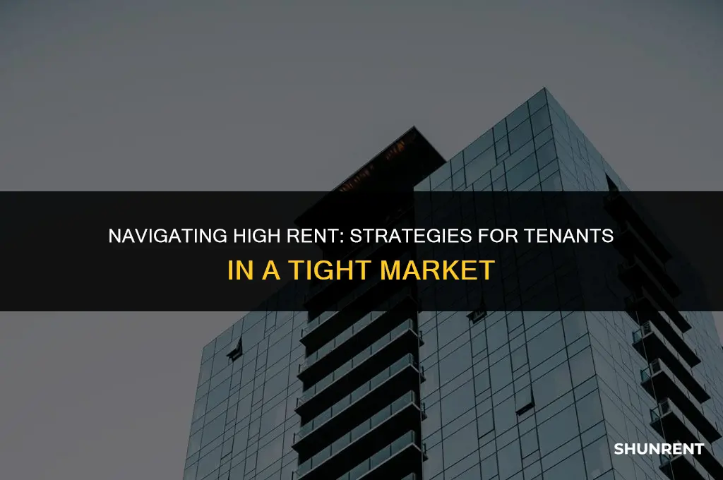 what to do when rent too high
