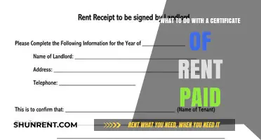 Maximizing Your Certificate of Rent Paid: Smart Steps to Take
