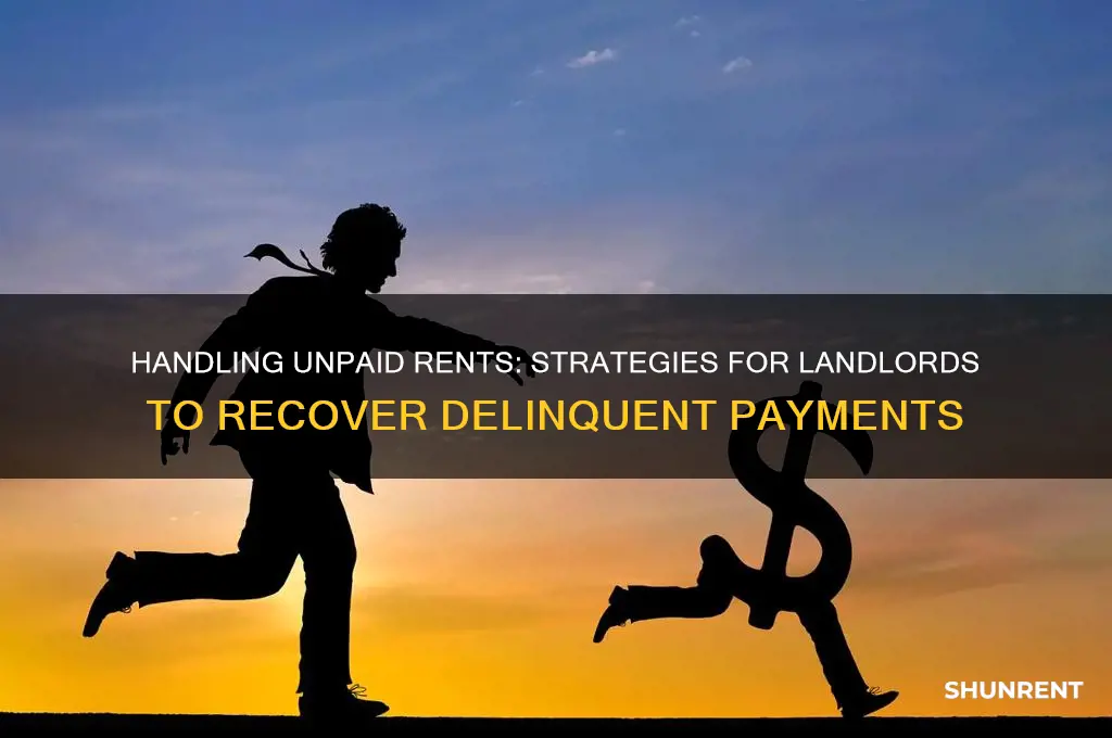 what to do with rentes that not paid on time
