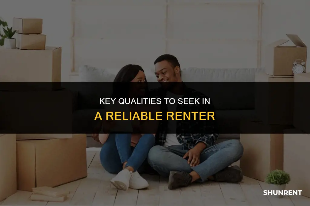 what to look for in a renter