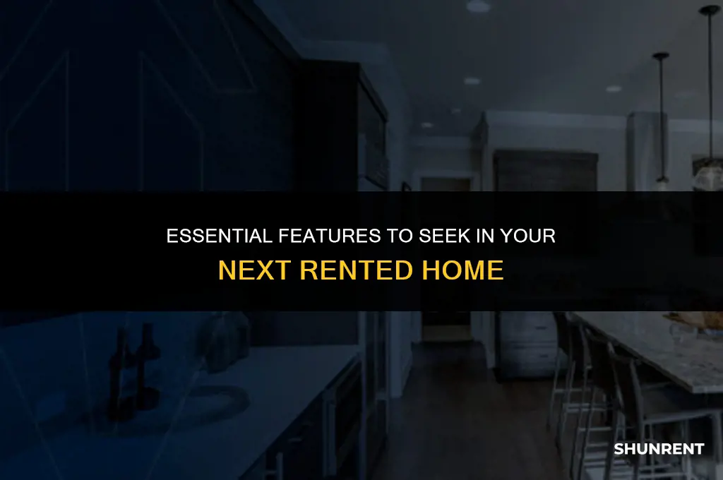 what to look for in rented accommodation
