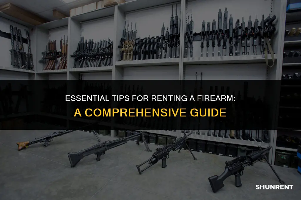 what to look for renting a firesrm