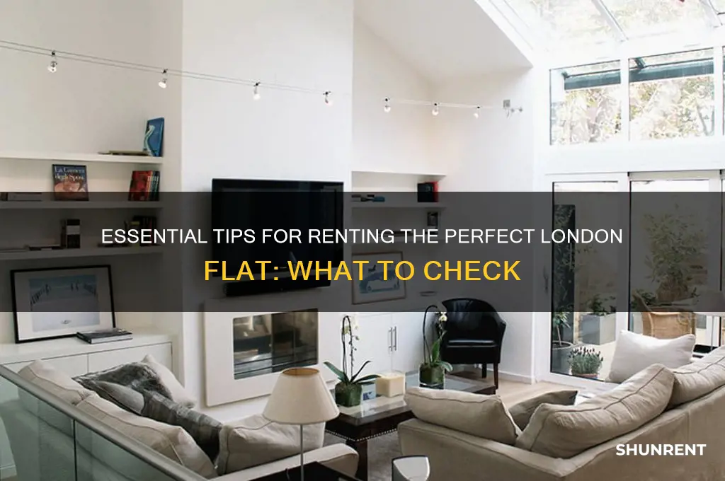 what to look for when renting a flat in london