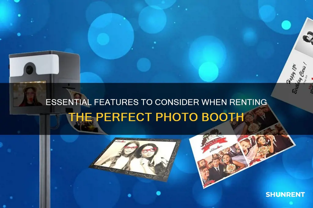 what to look for when renting a photo booth