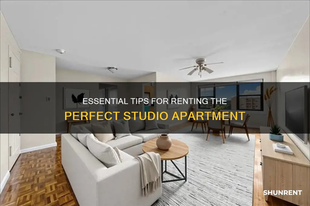 what to look for when renting a studio