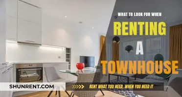 Essential Tips for Renting a Townhouse: What to Look For