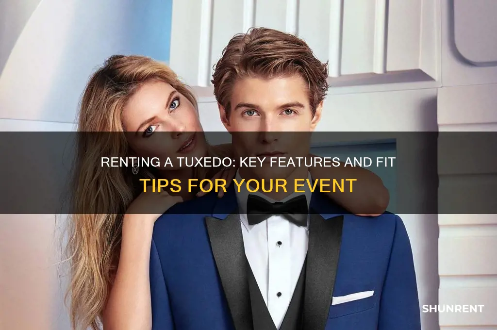 what to look for when renting a tuxedo