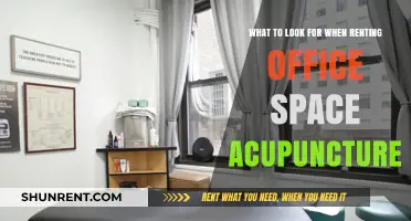 Key Considerations for Renting the Perfect Acupuncture Office Space