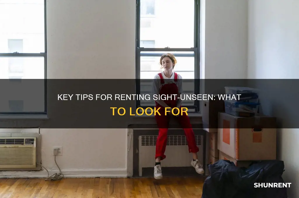 what to look for when renting without visiting personally
