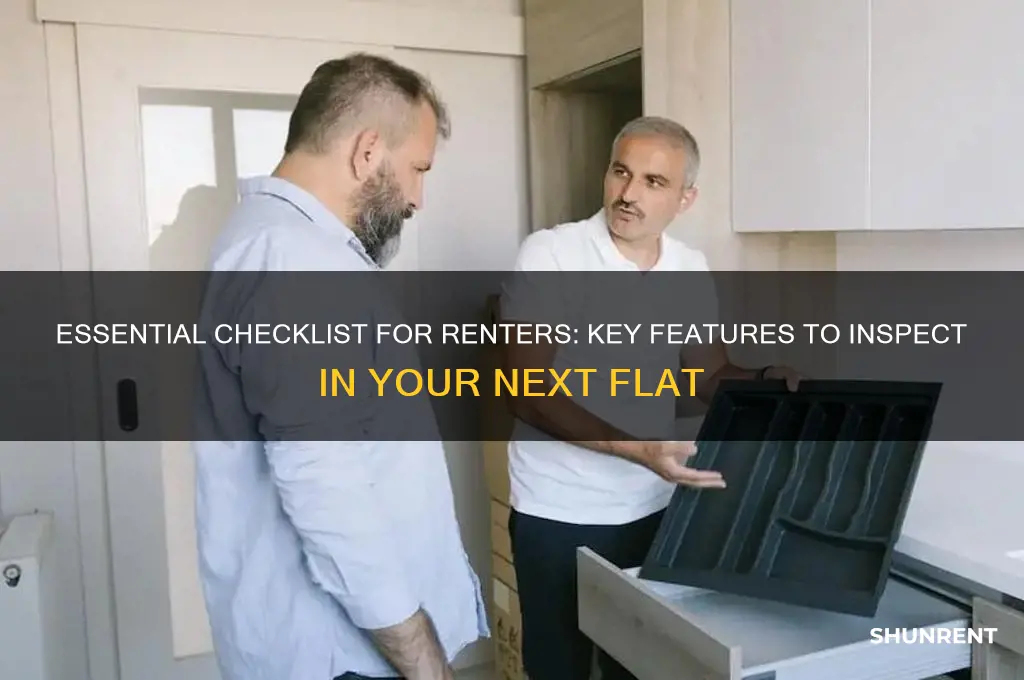 what to look for when viewing a flat to rent