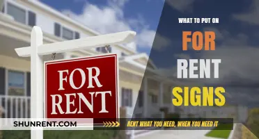 Effective Rent Signage: What to Include for Maximum Impact