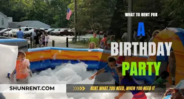 Ultimate Guide to Renting for a Memorable Birthday Bash