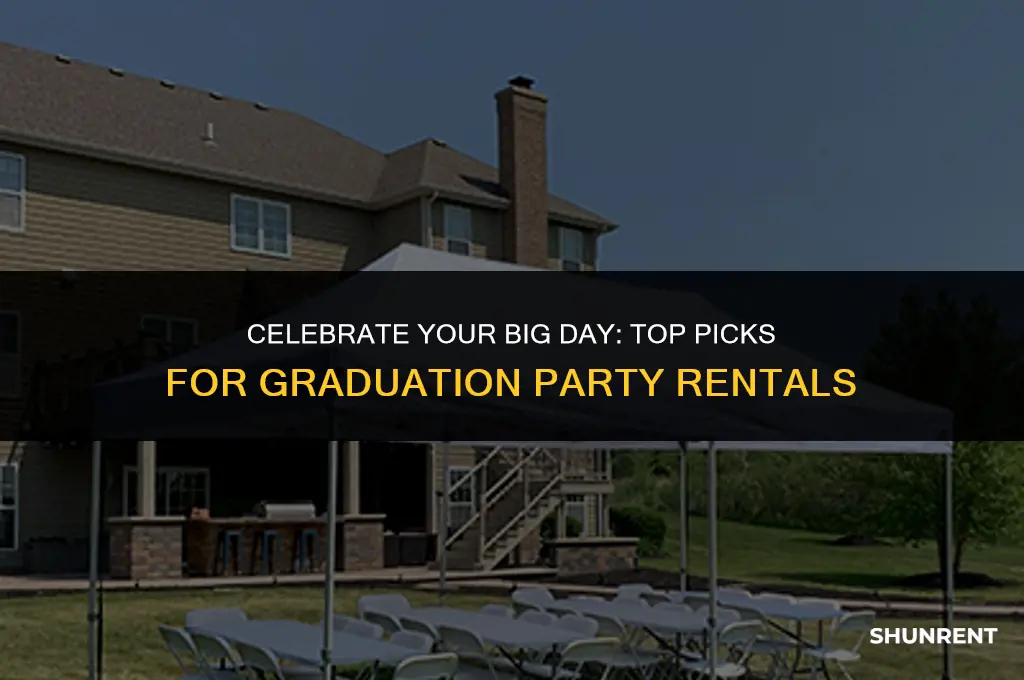 what to rent for a graduation party