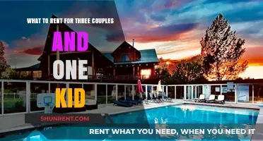 Perfect Family Getaway: Ideal Rentals for Three Couples and One Kid