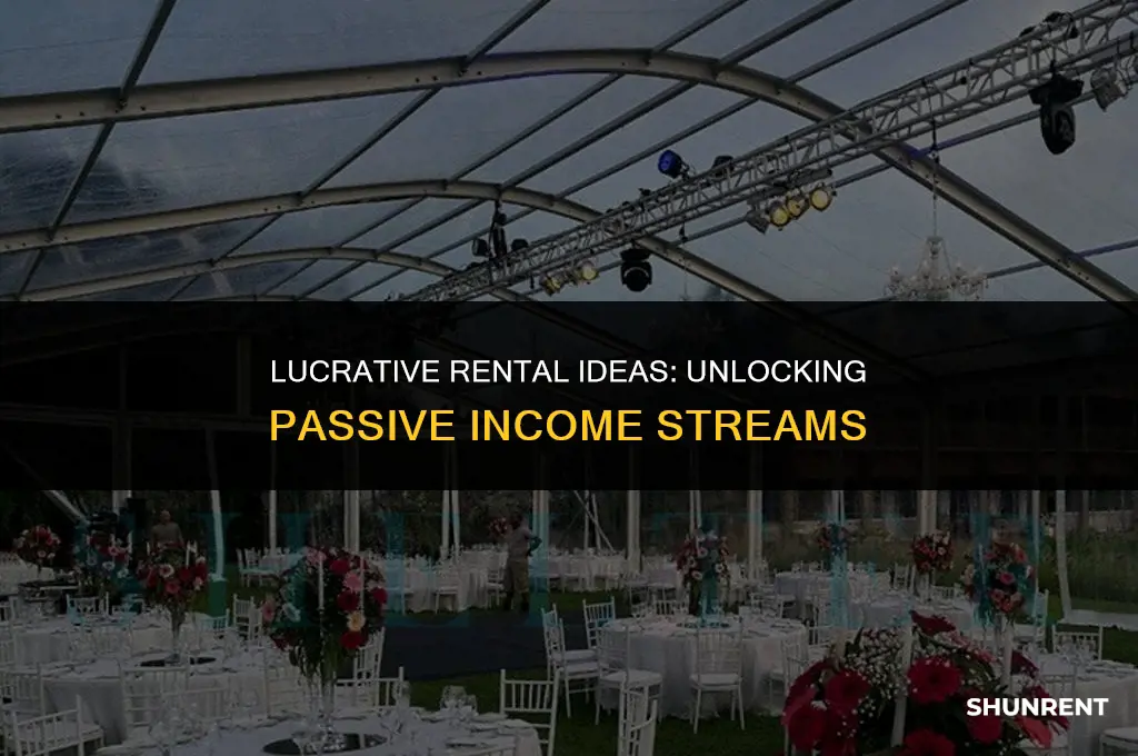 what to rent out to make money