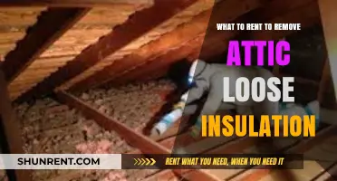 Essential Tools for Renting to Remove Attic Loose Insulation Safely