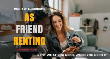 Helping Your Friend Rent: What to Say as a Personal Reference