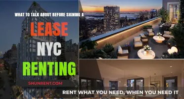 Essential NYC Lease Discussions: Key Topics Before Signing Your Rental Agreement