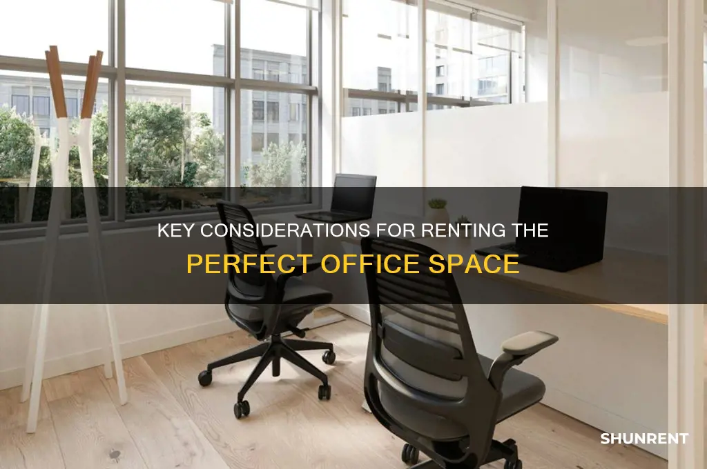 what to think about when renting an office