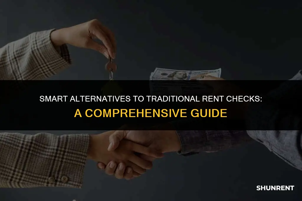 what to use instead of checks rent