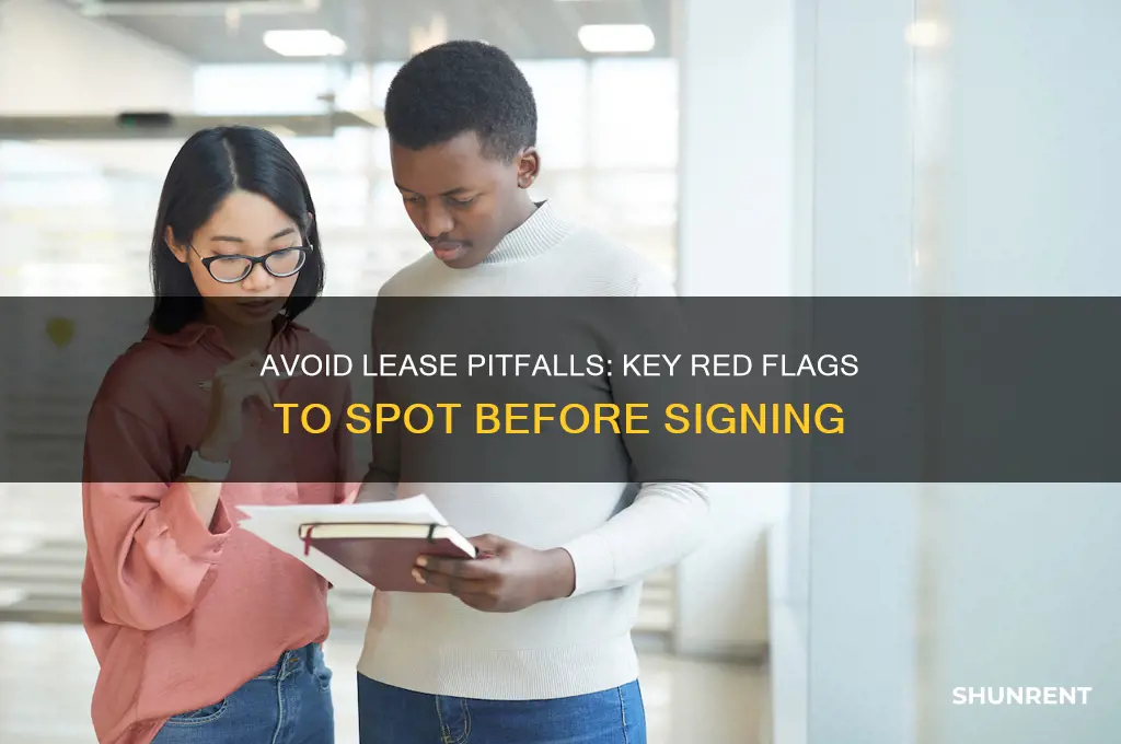 what to watch out when signing a rent lease