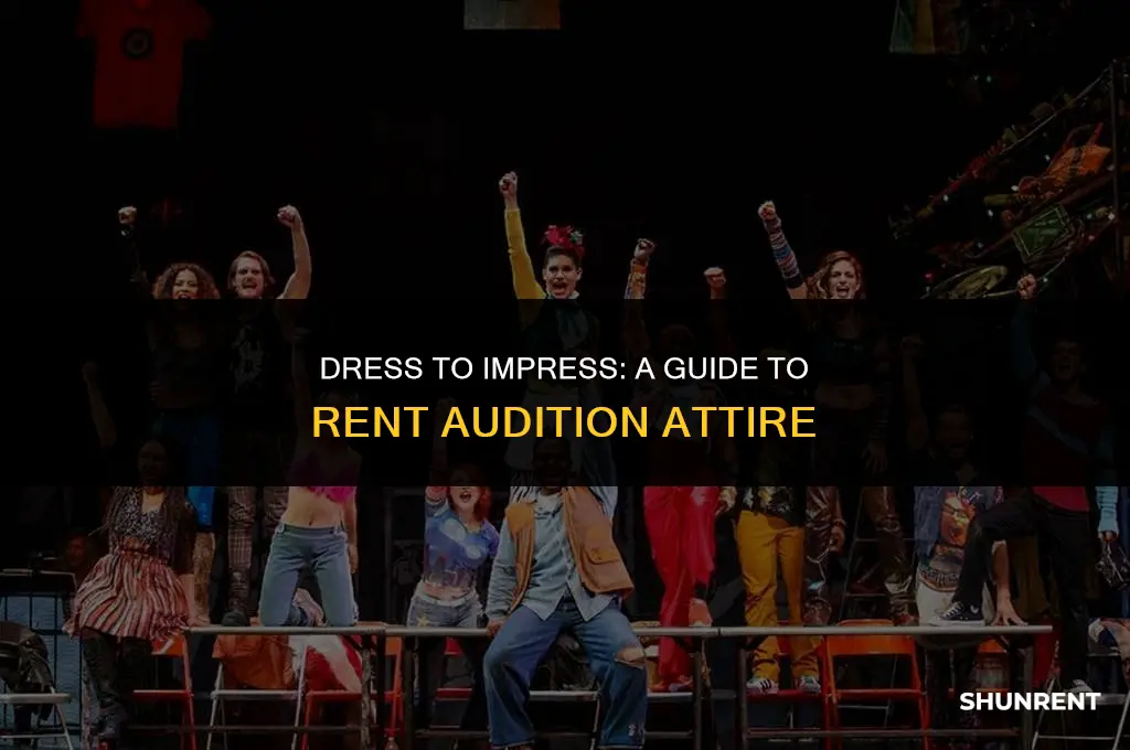 what to wear to a rent audition