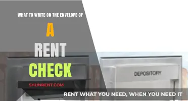 Rent Check Envelope Etiquette: Essential Tips for Proper Addressing