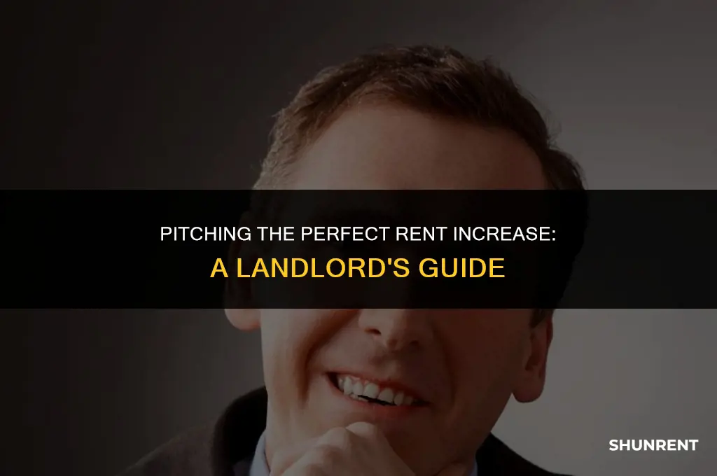 what to write when aising tented rent