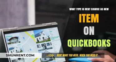 How to Categorize Rent Charges as New Items in QuickBooks