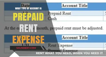 Understanding Prepaid Rent Expense: Account Type and Financial Impact