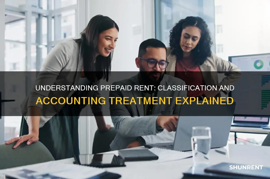 what type of account is prepaid rent