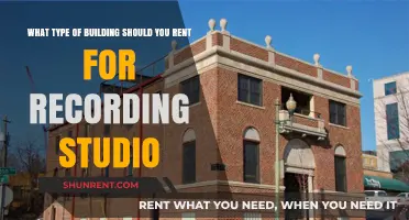 Choosing the Ideal Building for Your Recording Studio Rental