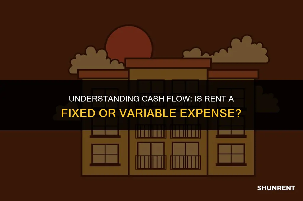 what type of cash flow is rent